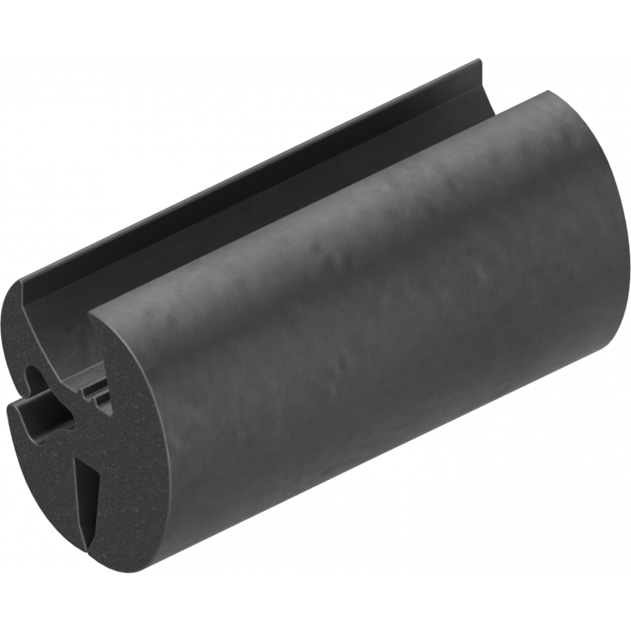 Ущільнювач віконний, EPDM 75 ± 5 Shore A, Чорний, арт. 1030-01