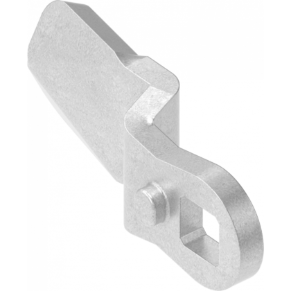 Ригель (язичок), зі стопором, h (+) 8 мм, Метал Цинк, арт. 1000-50