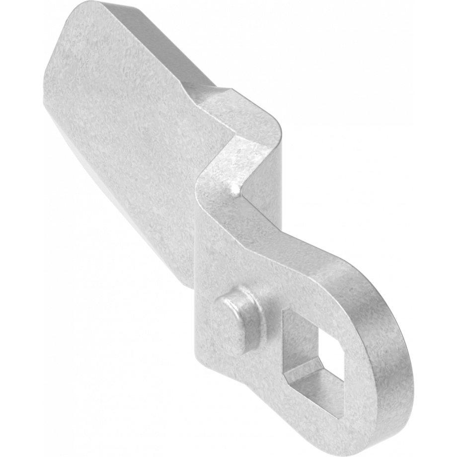 Ригель (язичок), зі стопором, h (+) 8 мм, Метал Цинк, арт. 1000-50