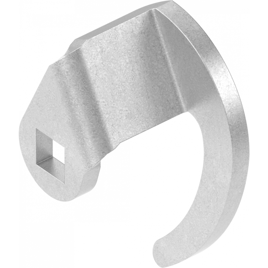 Ригель-Гачок (язичок), h (+) 22 мм, Метал Цинк, арт. 1000-91