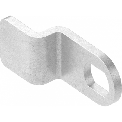 Ригель (язичок), без стопора, h = (±) 6 мм, L=24 мм, Метал Цинк, арт. 1022-50