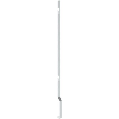 Тяга плоска, З пазом, Вигин зверху, L=736 мм, Метал Цинк, арт. 1390-11-05JB