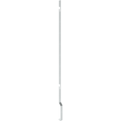 Тяга плоска, З пазом, Вигин зверху, L=886 мм, Метал Цинк, арт. 1390-11-07JB