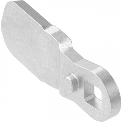Ригель (язичок), зі стопором, h (+) 2 мм, Метал Цинк, арт. 1000-16